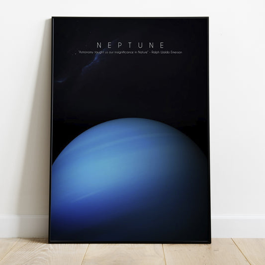 Neptune Poster Print on Quality Satin Paper USA Made