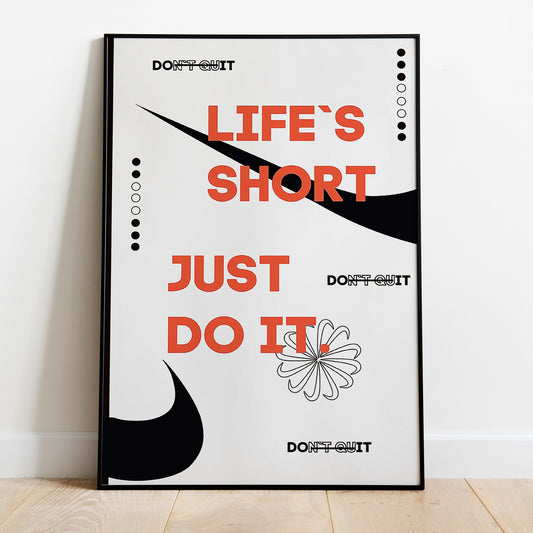 Nike Quality Printed Posters on Satin Semi-Gloss Paper