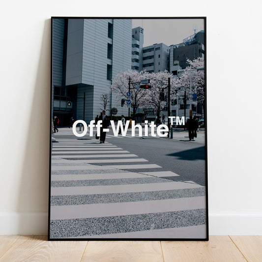 Off-White Poster Printed on Quality Satin Paper