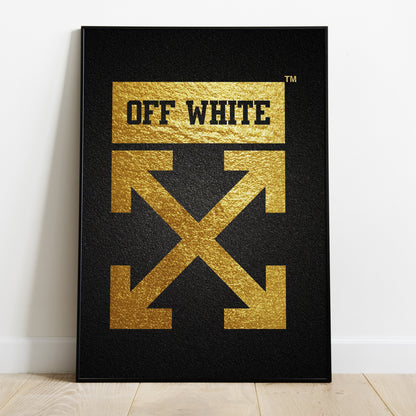 Off-White High-Quality Printed Poster in Multiple Sizes