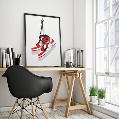 Nike Off White High-Quality Poster Print in Various Sizes