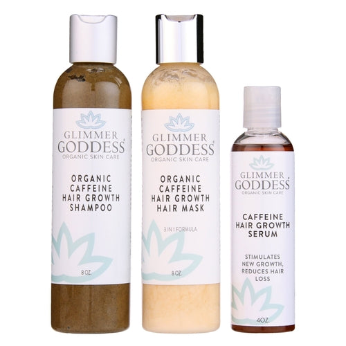 Organic Caffeine Hair Growth Trio - Stylemz