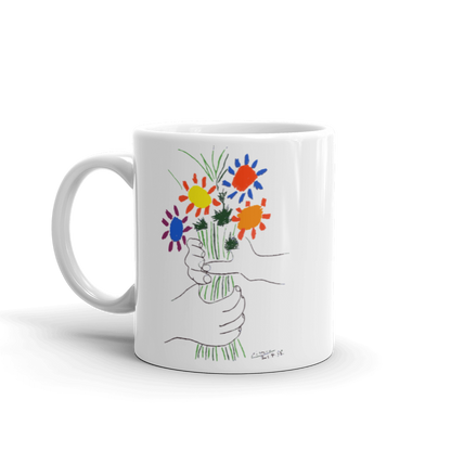 Pablo Picasso Bouquet of Peace 1958 Artwork Mug