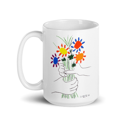 Pablo Picasso Bouquet of Peace 1958 Artwork Mug