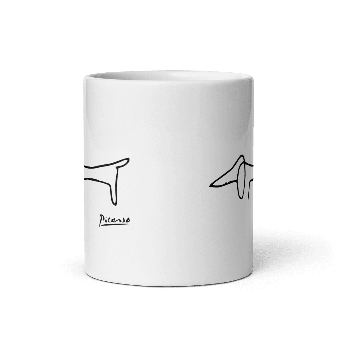 Pablo Picasso Dachshund Dog (Lump) Artwork Mug