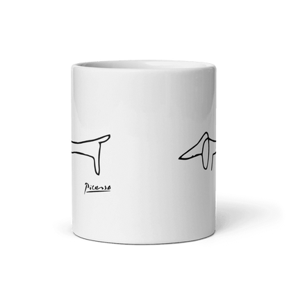 Pablo Picasso Dachshund Dog (Lump) Artwork Mug