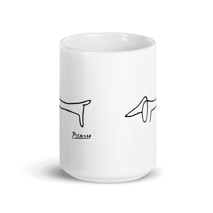 Pablo Picasso Dachshund Dog (Lump) Artwork Mug