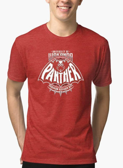 Panther Half Sleeves Melange T-shirt for Ultimate Comfort