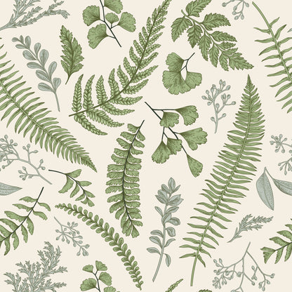 Fun fern leaves