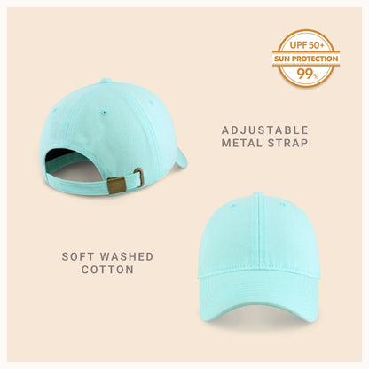 Classic Everyday Baseball Cap with UV Protection and Comfort