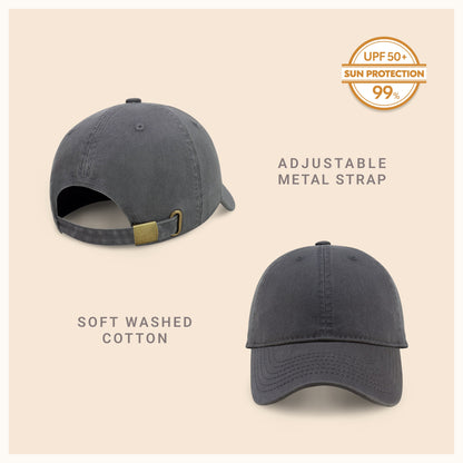 Classic Everyday Baseball Cap with UV Protection and Comfort