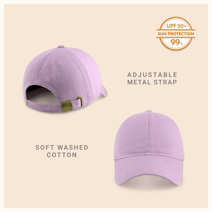 Classic Everyday Baseball Cap with UV Protection and Comfort