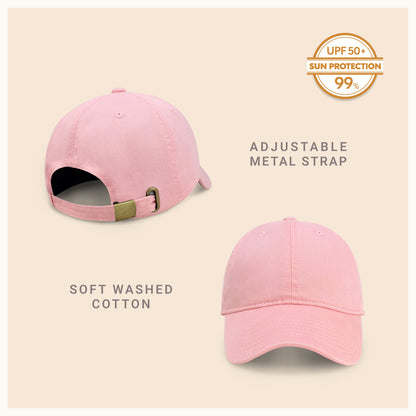 Classic Everyday Baseball Cap with UV Protection and Comfort