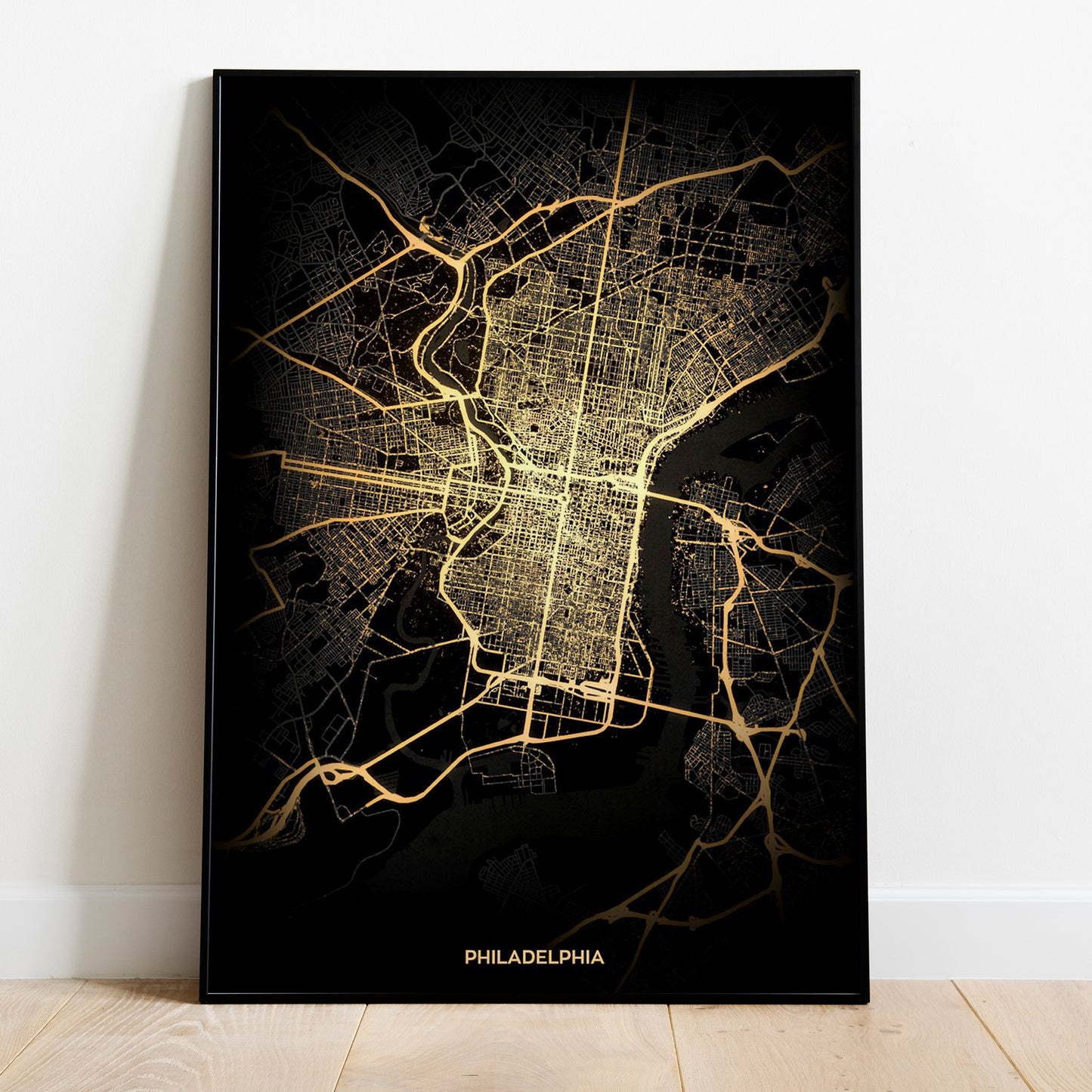 Philadelphia Pa Poster Printed on Quality Satin Paper