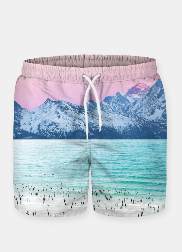 Pink Sky 2 Shorts - Stylish Durable Full Print Design