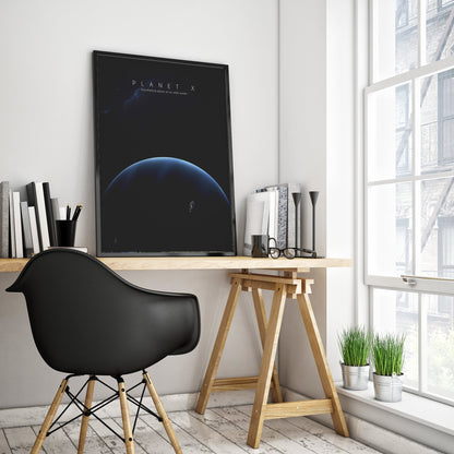 Planet X Poster Printed on Quality Satin Paper