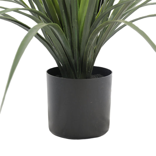 Potted Artificial Long Grass Yucca Grass 75cm UV Resistant