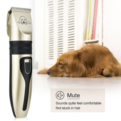 Pet Hair Clipper Set with Rechargeable Battery and Combs