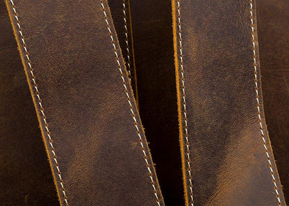 The Langley Backpack | Genuine Vintage Leather Travel Bag