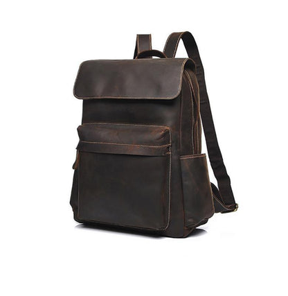 The Helka Backpack | Vintage Leather for Daily Adventures