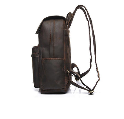 The Helka Backpack | Vintage Leather for Daily Adventures