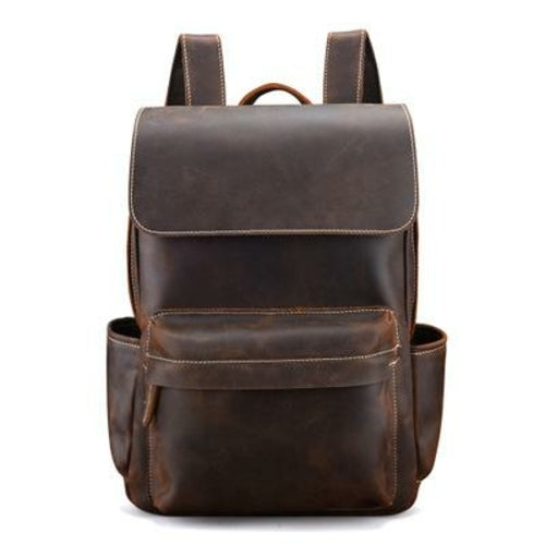 The Helka Backpack | Vintage Leather for Daily Adventures