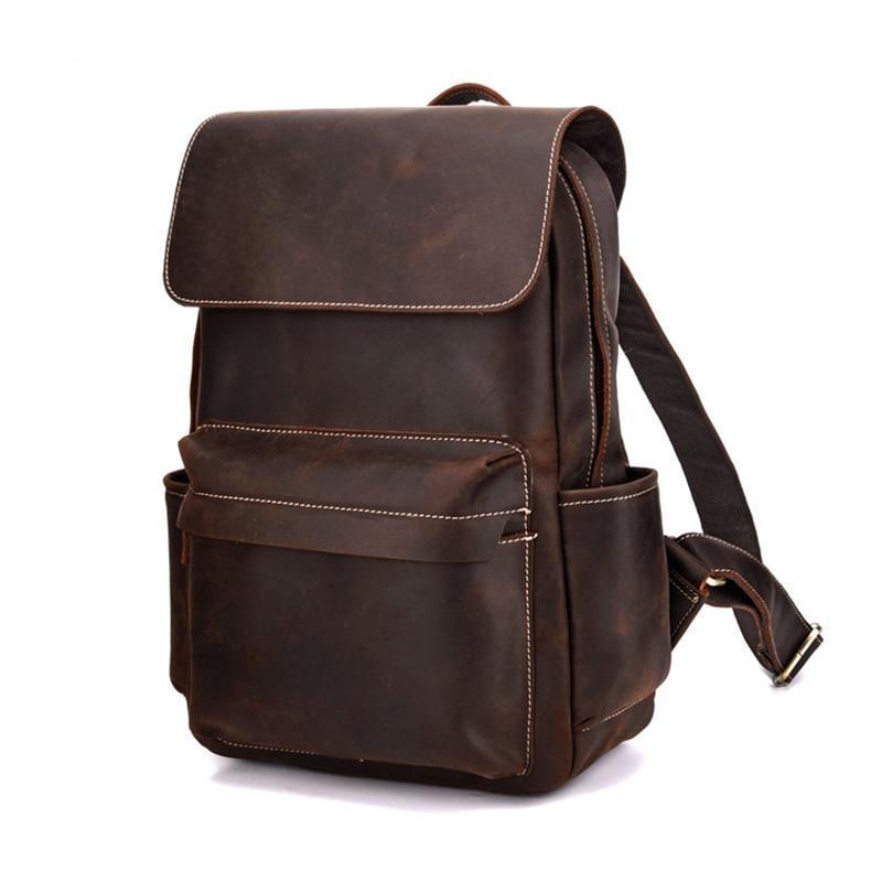 The Helka Backpack | Vintage Leather for Daily Adventures