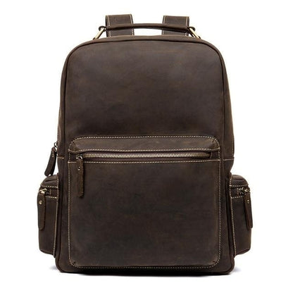 The Langley Backpack | Genuine Vintage Leather Travel Bag