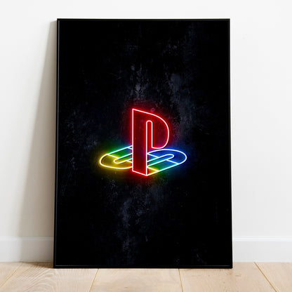 Playstation Poster Printed in High Quality Satin Paper