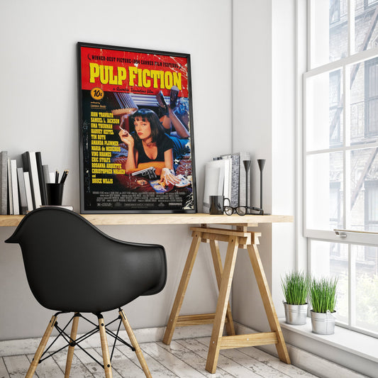 Pulp Fiction Movie Poster Printed on Quality Paper