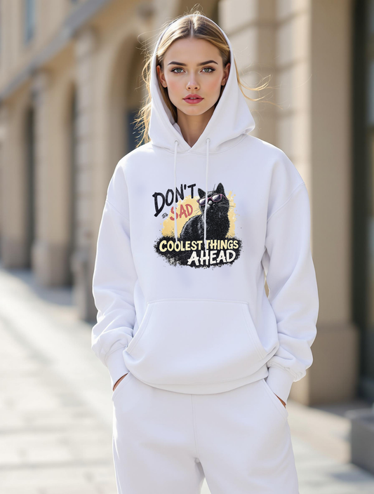 Korea -  Don't be sad Champion Hoodie  - StyleMZ