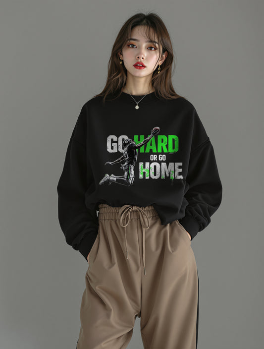 Long-sleeve - Go Hard Or Go Home2 Unisex Heavy Blend™ Crewneck Sweatshirt - StyleMZ