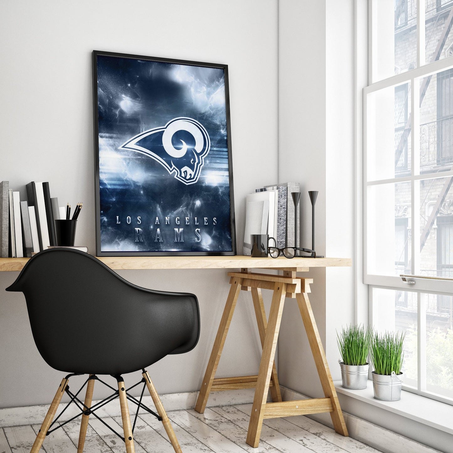 Los Angeles Rams Poster - High Quality Print Made in USA