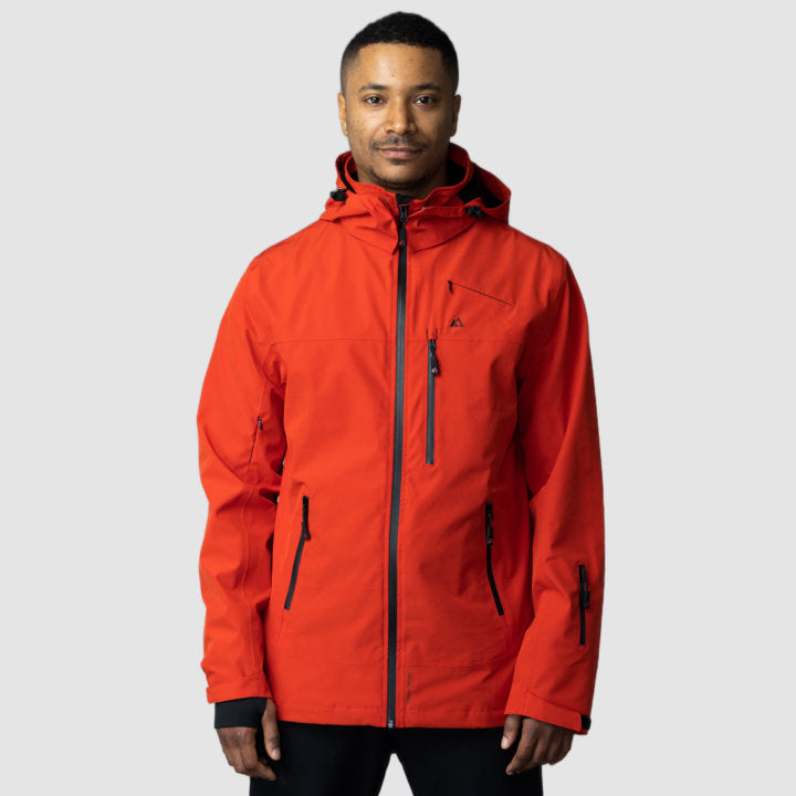 Adventure 2.0 - Men Red Jacket for All Weather Adventures