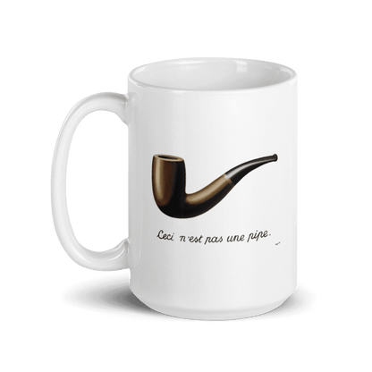 Rene Magritte This Is Not a Pipe, 1929 Artwork Mug