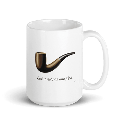 Rene Magritte This Is Not a Pipe, 1929 Artwork Mug