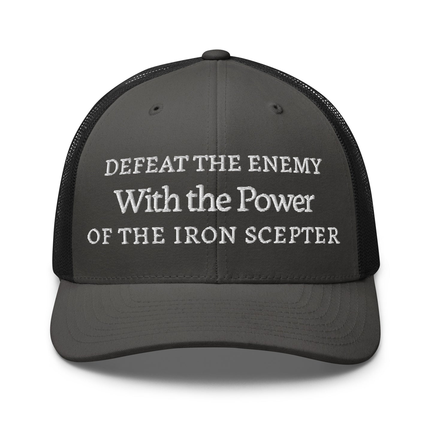 WIth the power of the iron scepter Trucker Cap  - Korea  - StyleMZ