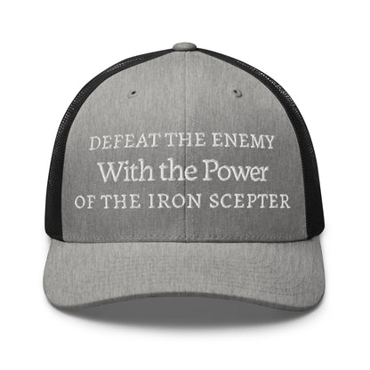 WIth the power of the iron scepter Trucker Cap  - Korea  - StyleMZ