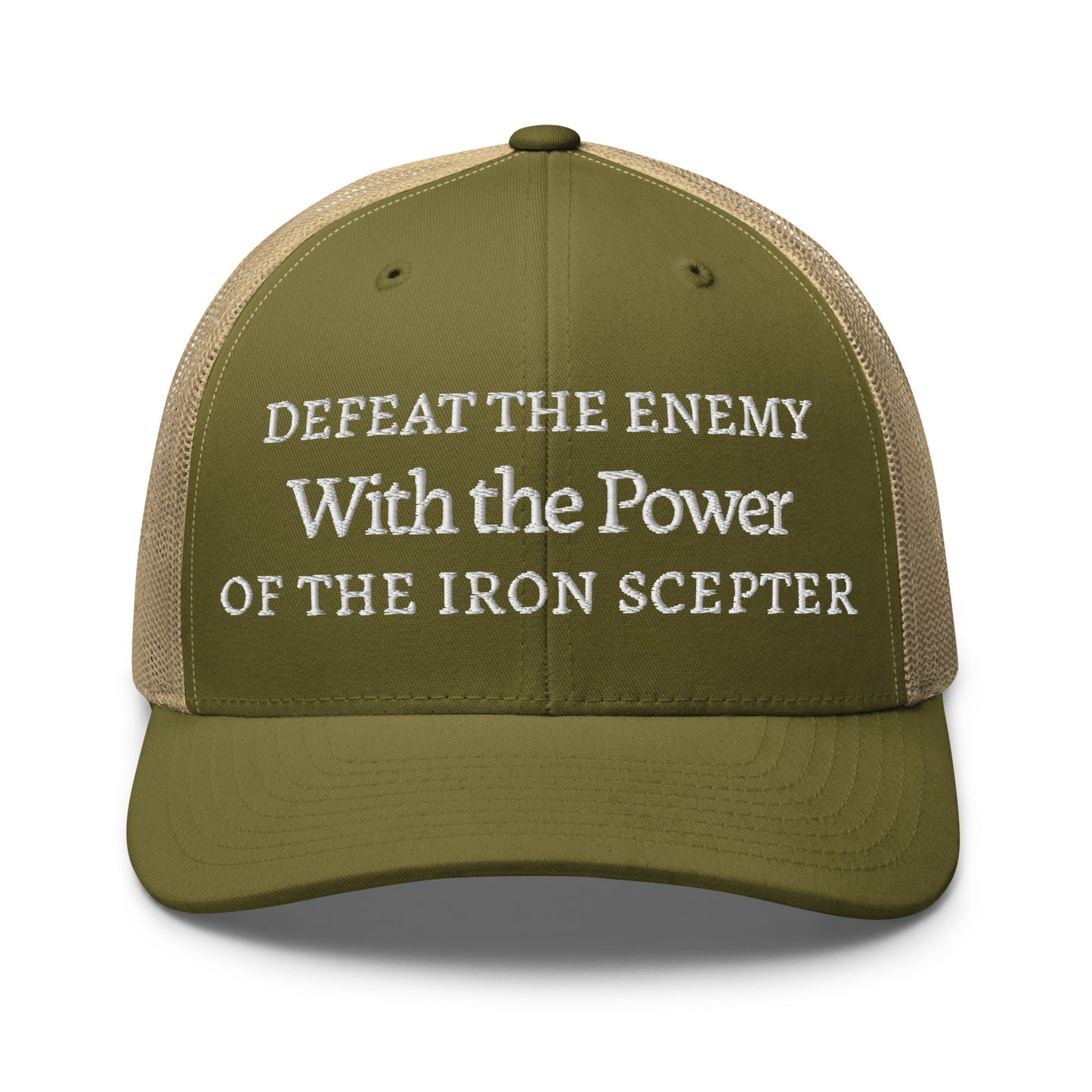 WIth the power of the iron scepter Trucker Cap  - Korea  - StyleMZ