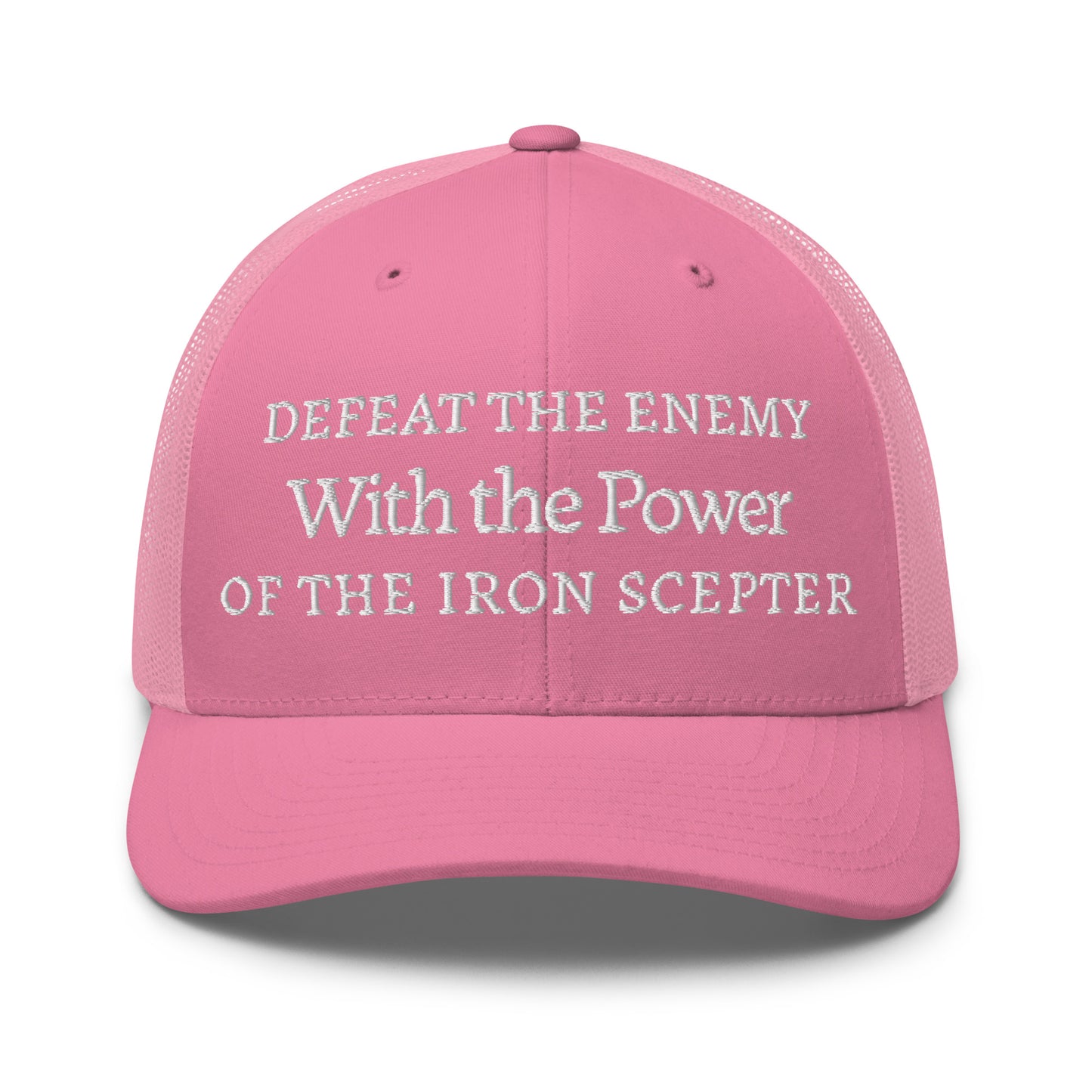 WIth the power of the iron scepter Trucker Cap  - Korea  - StyleMZ