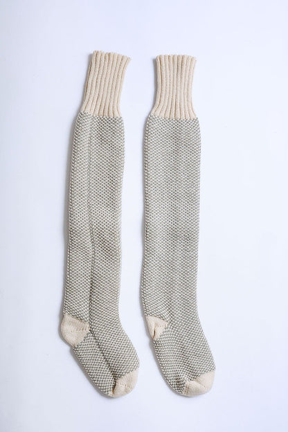 Cozy Ribbed Knit Lounge Socks for Ultimate Comfort