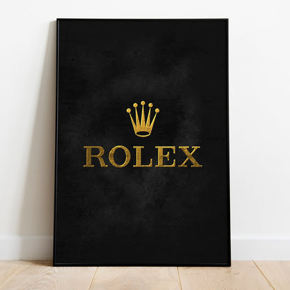 Rolex Poster Art Print on Quality Satin Paper