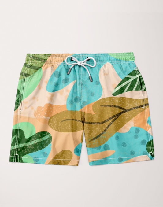 Rough Around The Edges Shorts - Unique Full Print Style