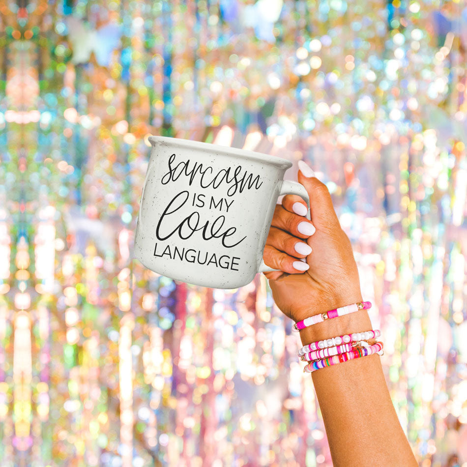 Sarcasm Love 14.5oz Ceramic Mug for Sassy Drinkers