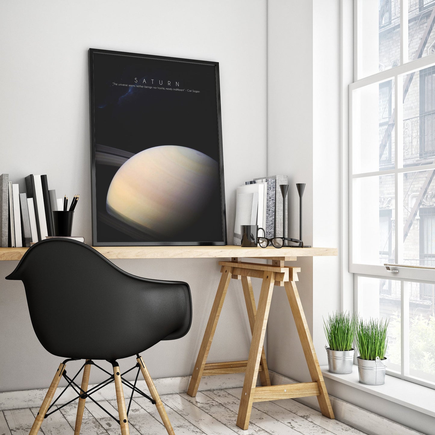 Saturn Poster Print on Premium Satin Paper Quality Art