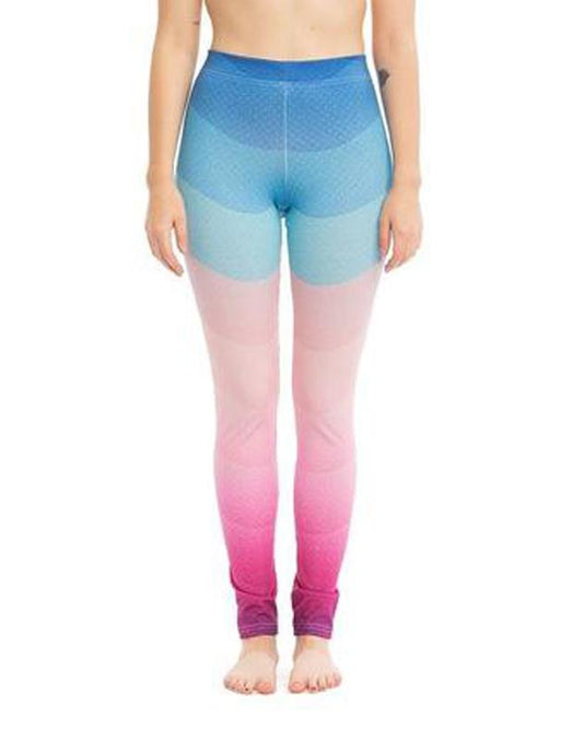 Sea Waves Leggings for Breathable Comfort and Support