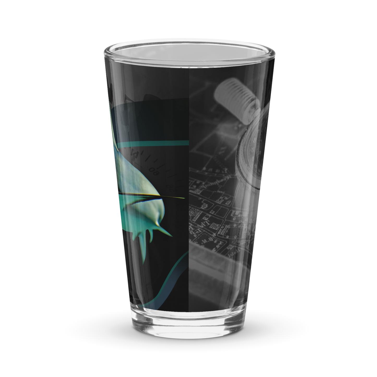 Find Your Coast® Shark Shaker Pint Glass