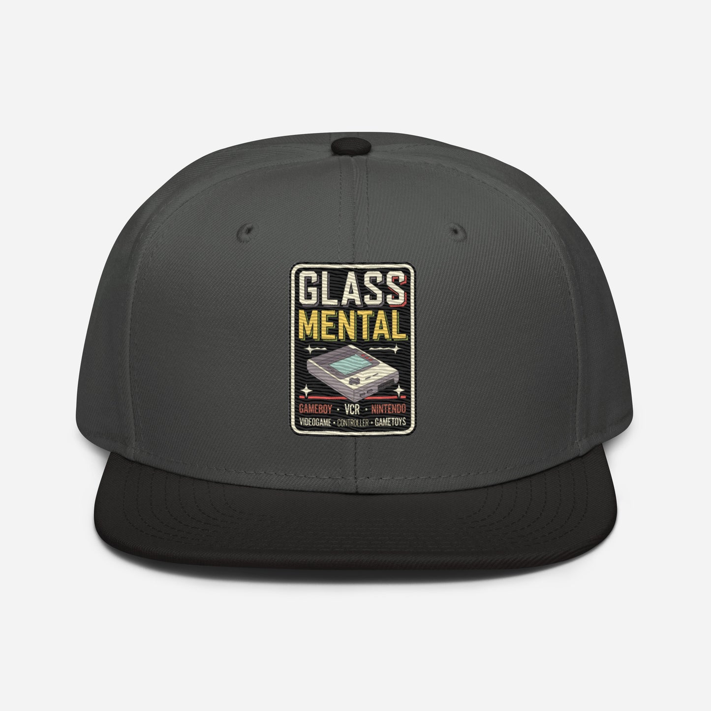 Glass mental Snapback Hat  - Korea  - StyleMZ