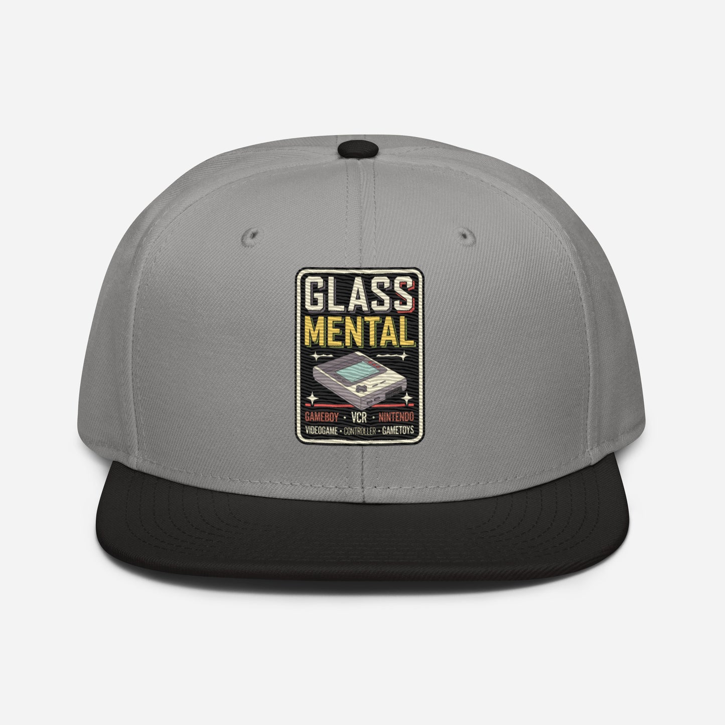 Glass mental Snapback Hat  - Korea  - StyleMZ