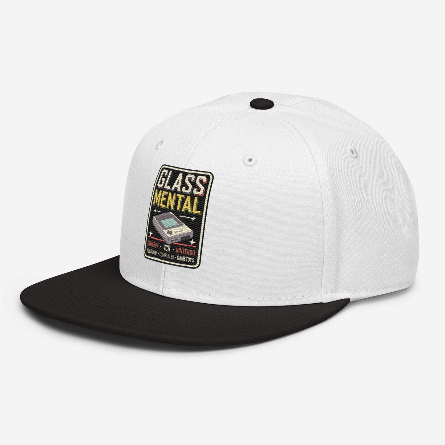 Glass mental Snapback Hat  - Korea  - StyleMZ